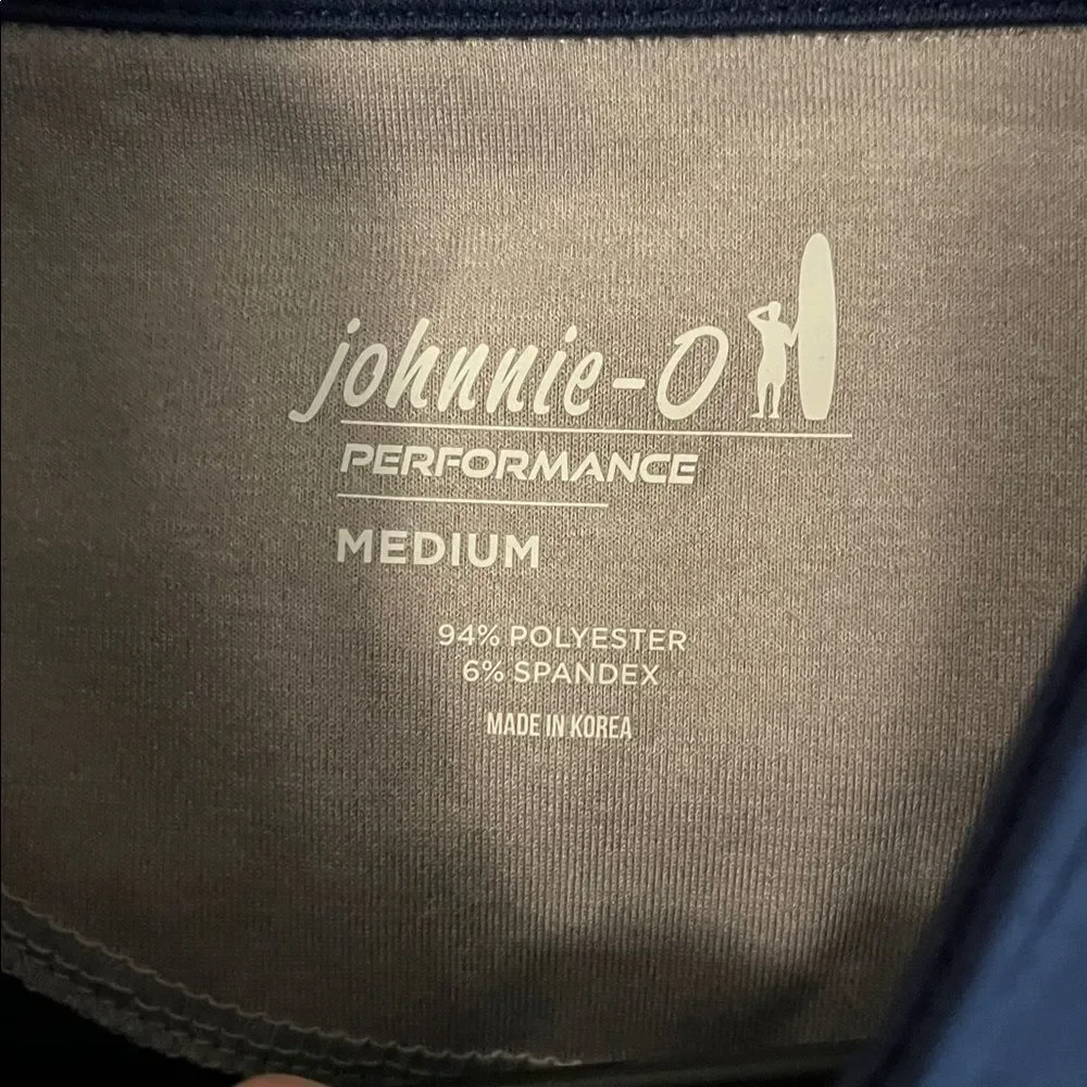 Johnnie-O Duffy $148 model golf outdoor Pullover vest M Team USA Lacrosse LAX